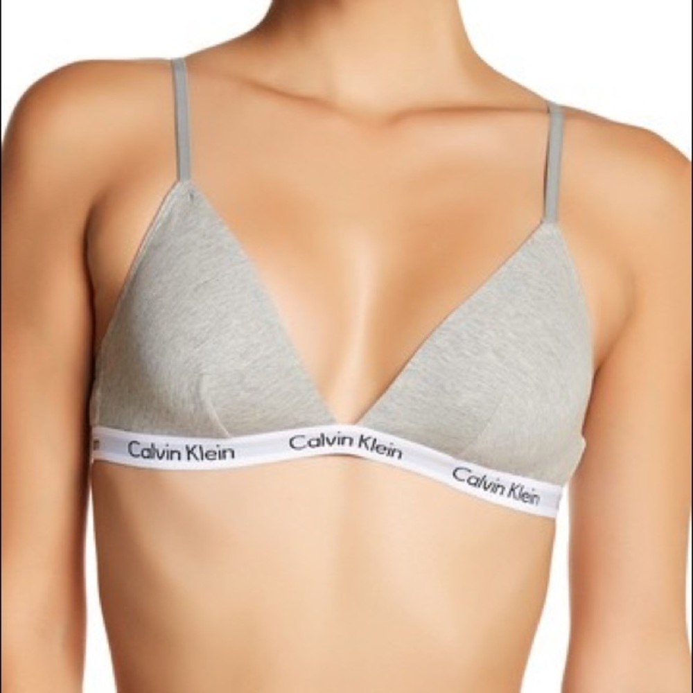 Calvin Klein cotton mesh bralette